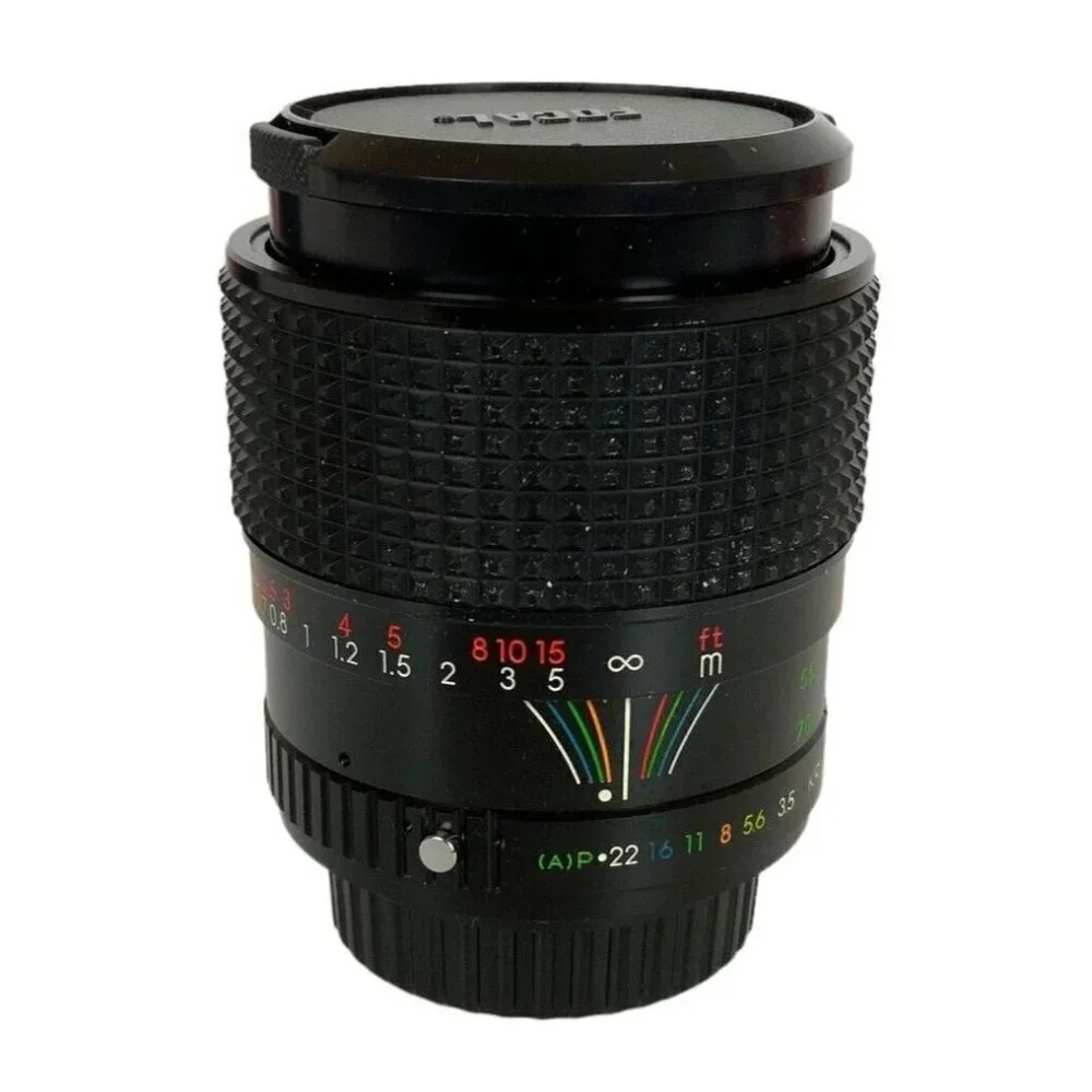 Vintage Focal 28/70mm f3.5-4.5 Macro One Touch Zoom Lens Original Box